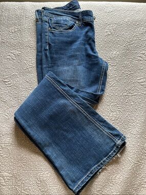 Seven7 Classic Dark Wash Bell Bottoms Jeans